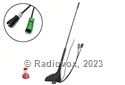 CALEARO ANTENA TECHO TRI-BANDA VHF 146-174MHz/GSM/GPS TAXI