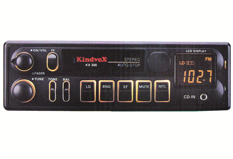 Imagen del producto RADIOCASSETTE KX-300