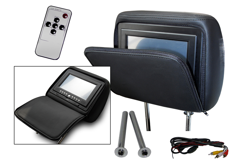 Imagen del producto CABEZAL MONITOR TFT 7". Con funda cremallera