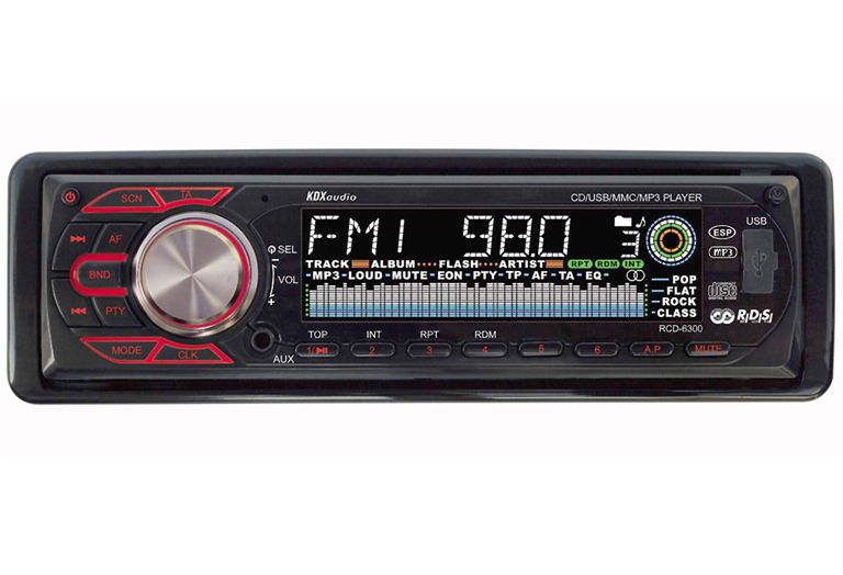 Imagen del producto RCD FM/RDS/MP3-USB/SD-MMC4x50W