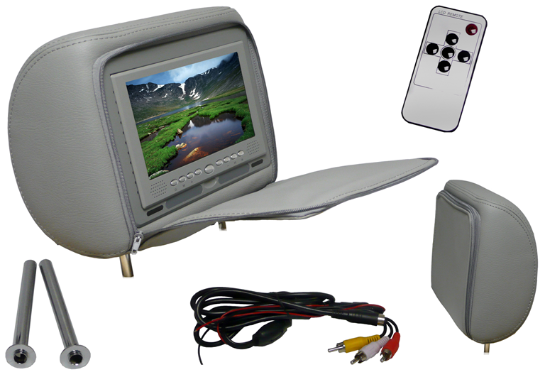 Imagen del producto CABEZAL+MONITOR TFT 7". Con funda cremallera