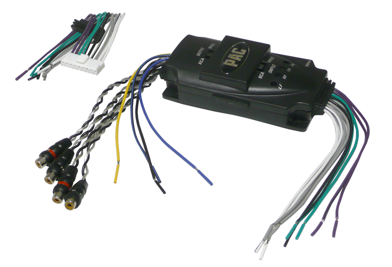 Imagen del producto ADAPTADOR IMPEDANCIAS 4 CANALES CON REMOTE