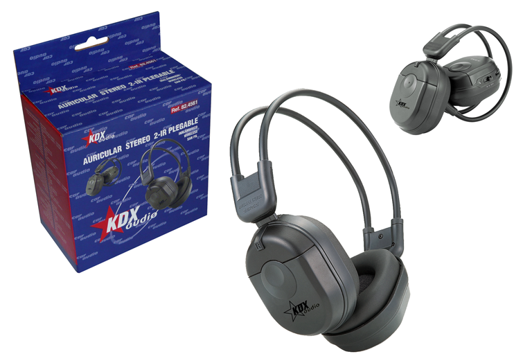 Imagen del producto AURICULARES ESTEREO INALAMBRICO 2IR-Plegable