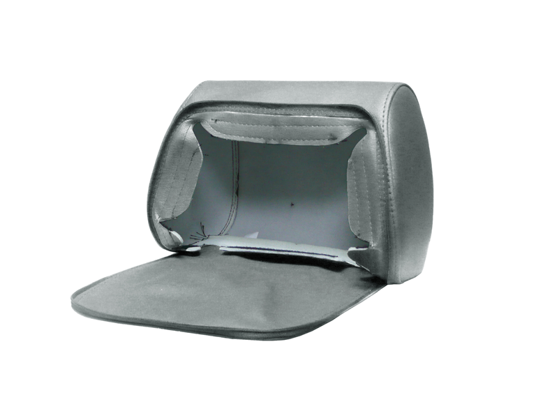 Imagen del producto FUNDA CABEZAL GRIS CON CREMALLERA