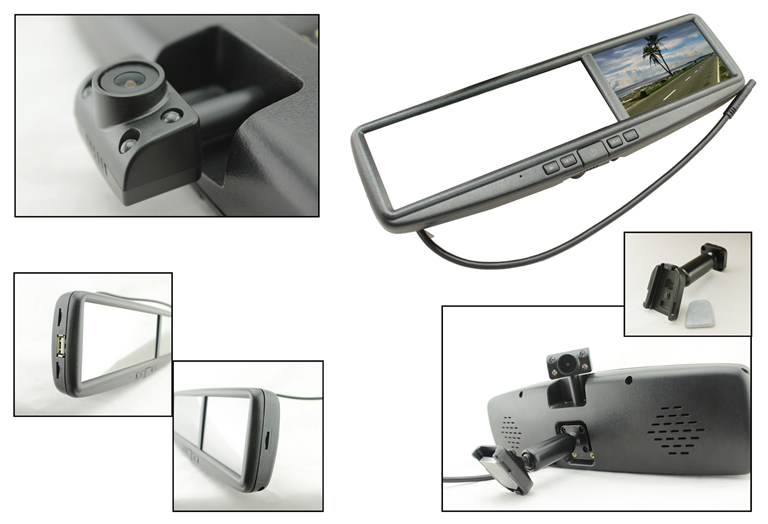 Imagen del producto ESPEJO RETROVISOR MULTIFUNCION