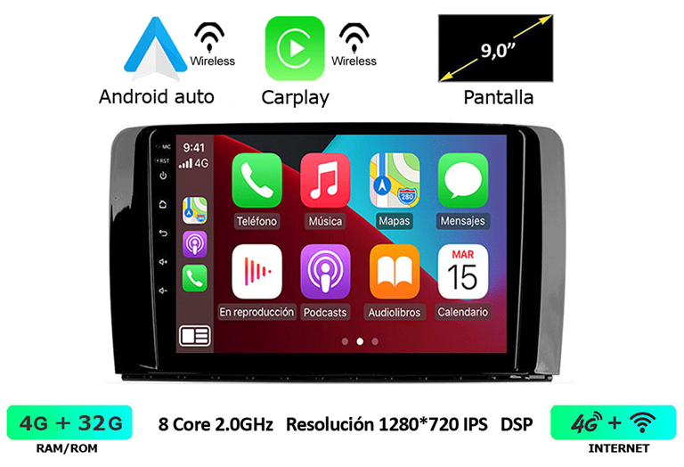 Imagen del producto EQUIPO MULTIMEDIA 2DIN OEM