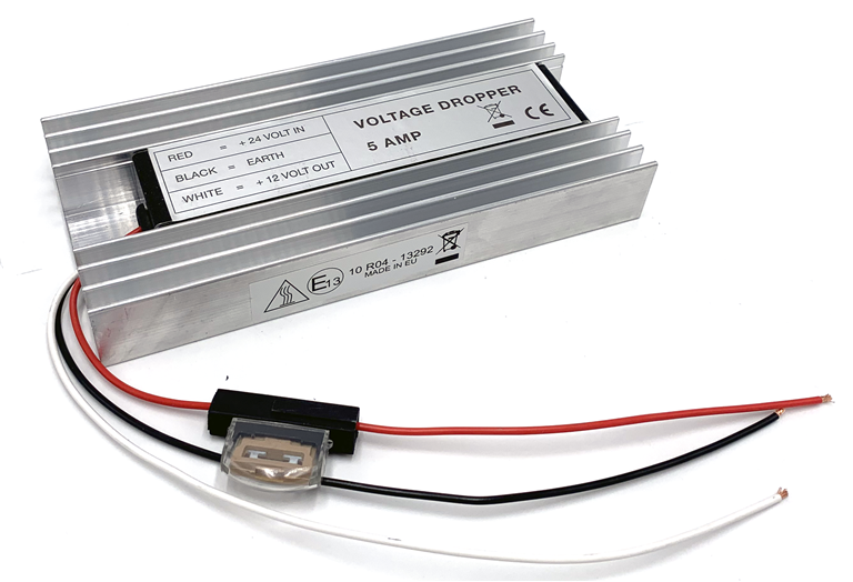 Imagen del producto REDUCTOR ELECTRONICO DE VOLTAJE 24->12V-8A.Max