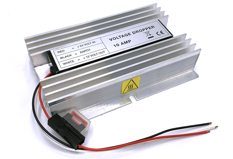 Imagen del producto REDUCTOR ELECTRONICO DE VOLTAJE 24->12V-12A.Max.