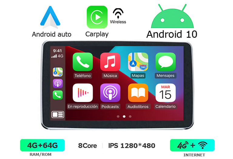 Imagen del producto EQUIPO MULTIMEDIA 2DIN OEM