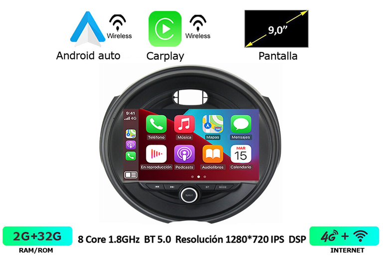 Imagen del producto EQUIPO MULTIMEDIA 2DIN OEM