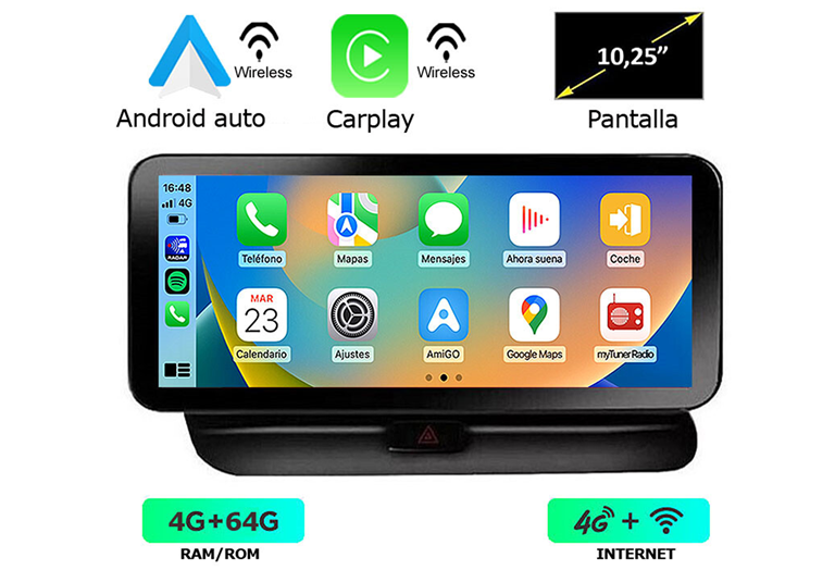 Imagen del producto EQUIPO MULTIMEDIA 2DIN OEM