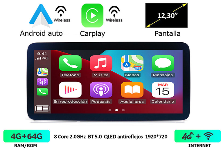 Imagen del producto EQUIPO MULTIMEDIA 2DIN OEM