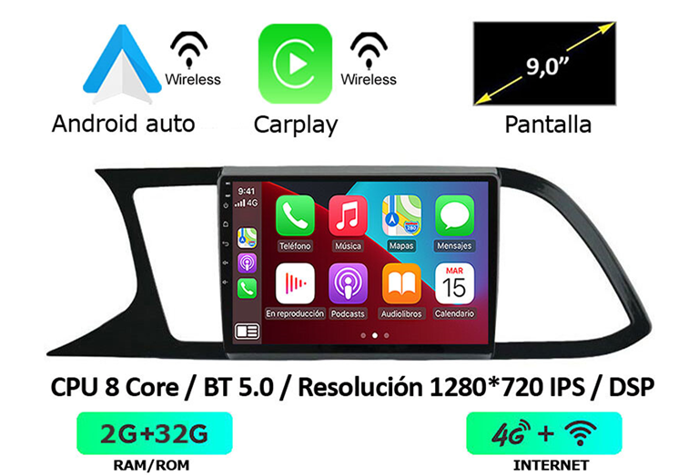 Imagen del producto EQUIPO MULTIMEDIA 2DIN OEM