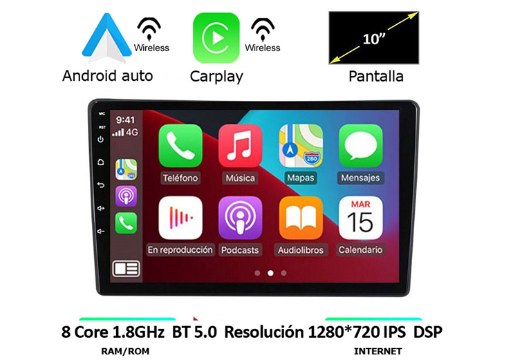 Imagen del producto EQUIPO MULTIMEDIA 2DIN OEM