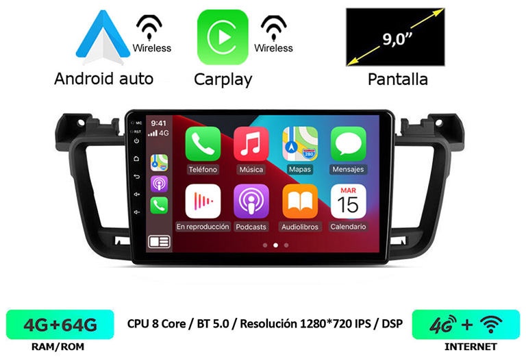 Imagen del producto EQUIPO MULTIMEDIA 2DIN OEM