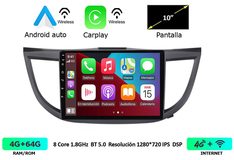 Imagen del producto EQUIPO MULTIMEDIA 2DIN OEM