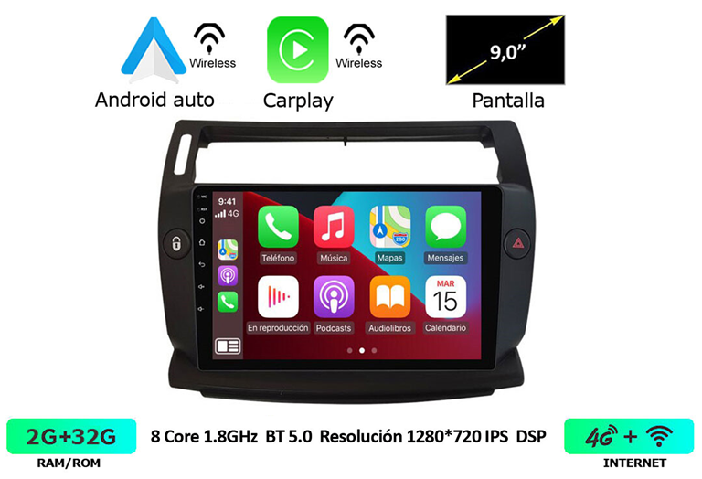Imagen del producto EQUIPO MULTIMEDIA 2DIN OEM