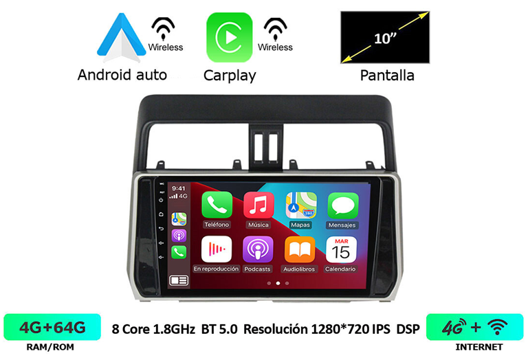 Imagen del producto EQUIPO MULTIMEDIA 2DIN OEM