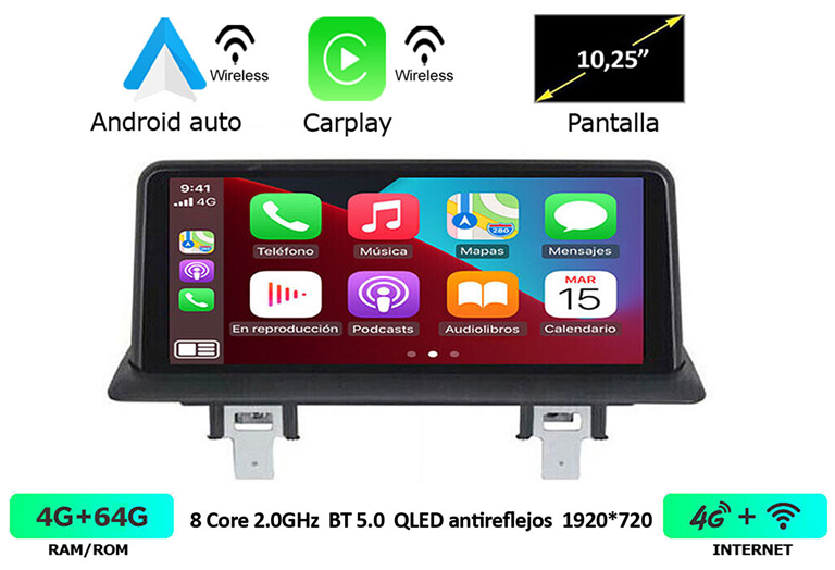 Imagen del producto EQUIPO MULTIMEDIA 2DIN OEM