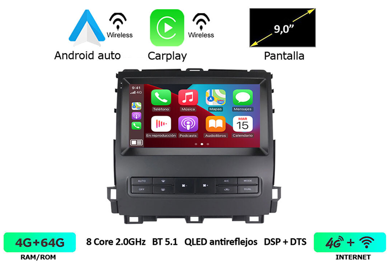 Imagen del producto EQUIPO MULTIMEDIA 2DIN OEM