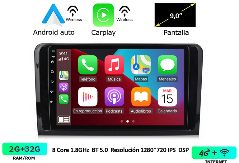 Imagen del producto EQUIPO MULTIMEDIA 2DIN OEM
