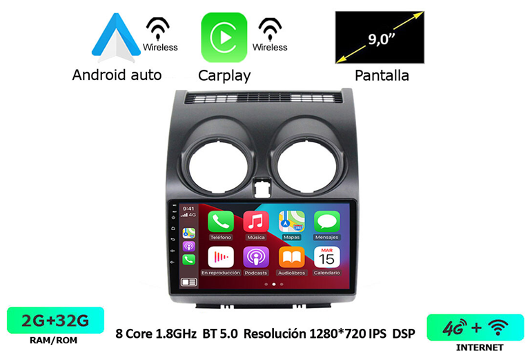 Imagen del producto EQUIPO MULTIMEDIA 2DIN OEM