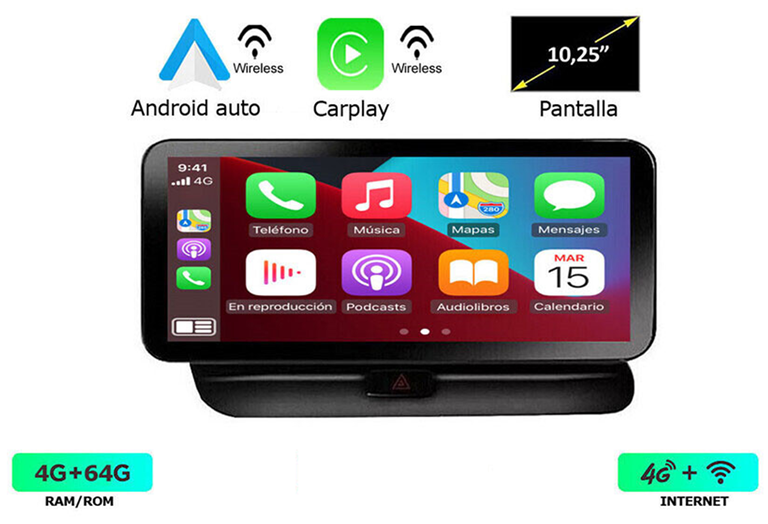 Imagen del producto EQUIPO MULTIMEDIA 2DIN OEM