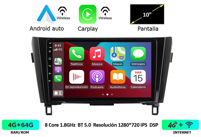 Imagen del producto EQUIPO MULTIMEDIA 2DIN OEM