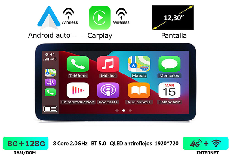 Imagen del producto EQUIPO MULTIMEDIA 2DIN OEM