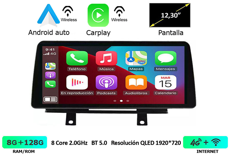 Imagen del producto EQUIPO MULTIMEDIA 2DIN OEM