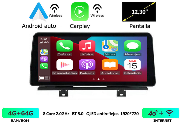 Imagen del producto EQUIPO MULTIMEDIA 2DIN OEM