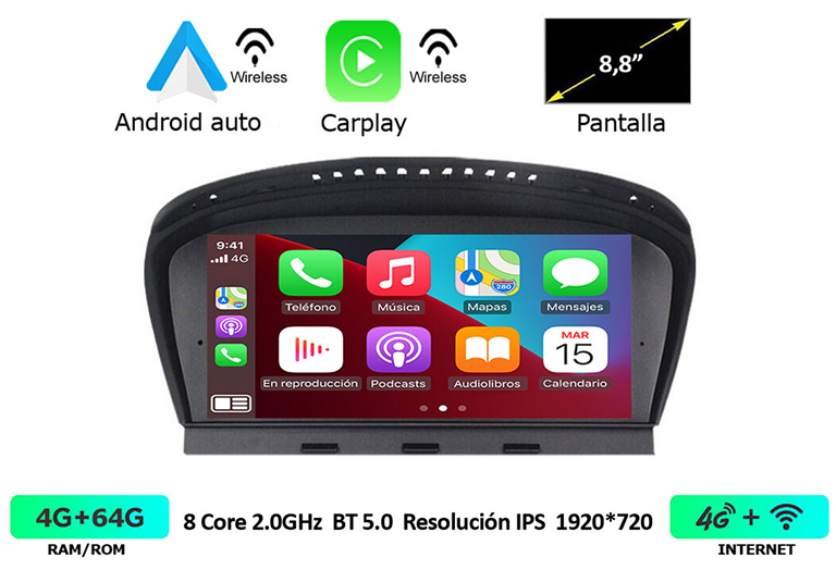 Imagen del producto EQUIPO MULTIMEDIA 2DIN OEM