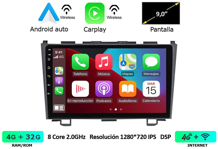 Imagen del producto EQUIPO MULTIMEDIA 2DIN OEM